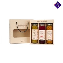 Simile 과일청선물세트 3종(키위 체리 패션후르츠) 10세트, 인기만점 영양소가 풍부한 과일청 선물세트