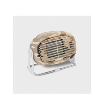 코드26 툴콘 캠핑 PTC 미니 팬히터 500W 사무실 가정용 전기히터 발난로 파우치포함, 카모플라쥬