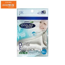 케이비 쿨링센스 일회용치실 80개입, 1개