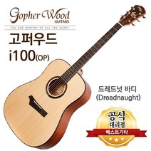고퍼우드 i100 i110 i110s D바디 OM바디 미니바디 입문용 통기타, i100(D바디)