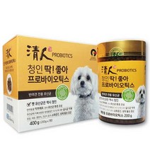 청인 반려견 딱좋아 프로바이오틱스 200g x 2p, 10개