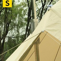 무연통펠렛난로 안전망 투입구 불멍 캠핑 화목 난로 야외 캠핑 스토브 굴뚝 파이프 배기 보호 텐트 안티 S, 01 Small