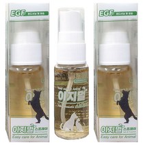 [산책후/미용후] 반려동물 상처 스프레이 - EGF 케어 - 이지멀 (Ezmal), 3개
