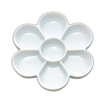 달리 동양화 꽃접시 매화접시 대형 220x220x26mm