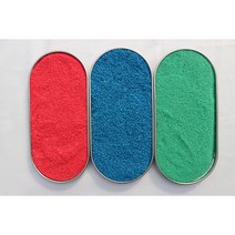 나나가든 칼라모래1kg 6가지종류 복토 마감토 화장토 예쁜돌 꾸밈돌, 노랑칼라모래1kg