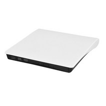 외장cd롬 dvd DVD 디비디 cd drw 외장 ODD cdrom odd 컴퓨터 플레이어 리더기 dvd cd-rom rw 광학 드라이브 usb 3.0 sata 노트북 컴퓨터용, 하얀