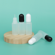 다올마켓 PE 니들 뾰족공병 10ml 막힌속캡 액상소분 잉크통 오일통 다용도 소분통, 흰색캡