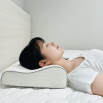 순수베개 경추베개 고밀도 메모리폼 라텍스, 1개, 화이트