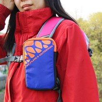산악 등산용 스마트폰 가방, 블루(XL)