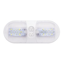 RV파트 캠핑카파트 캠핑카 12v 2448 led 돔 조명 천장 램프 rv 해양 보트 요트 캠핑 자동차 캠핑카 트레일러에 대 한 스위치 캐러밴 액세서리와 함께, 48led 2 스위치