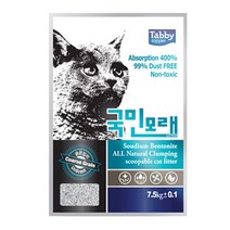 테비토퍼 국민모래 7.5kg 벤토나이트모래, 굵은입자 무향