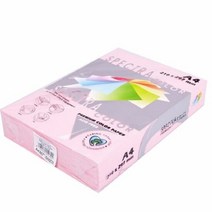 a4색지 스펙트라 칼라 용지 A4 색상지 핑크색 색지 500매