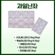 과일망 포장지 완충제 선물 포장용 한라봉난좌, 3kg 난좌, 05과, 100개