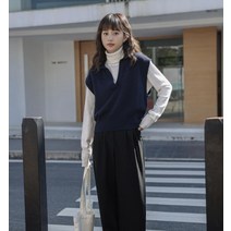 이승창 러블리 민소매 카디건 베스트 여성
