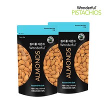 원더풀 아몬드 무염, 200g, 2개