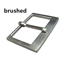 말안장거울 같은 스테인레스 스틸 버클 핀 말 새들 러그 의류 5cm, 02 brushed