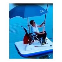 접이식 에어 매트 민물 낚시 수상 좌대 플랫폼 부표, 250X160X15강화버전
