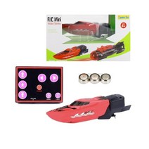 장난감 무선 조종 RC 보트 잠수함 rc 미니 rc 해양 속도 레이싱 라디오 컨트롤러, 981 레드