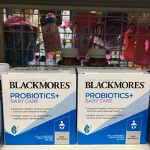 Blackmores 호주 블랙모어스 유아 프로바이오틱 유산균 파우더 30개입x2개 Probiotics Baby Care, 30개입, 1개