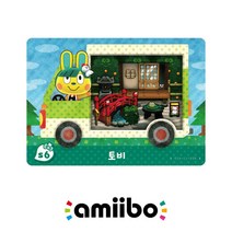 [정품] 아미보 카드 산리오 S6 토비 닌텐도 스위치 동물의숲 모동숲 동숲 한글, 기본