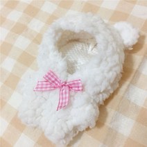 10cm 20cm 인형옷 아이돌 수제 인형 복장 플러시 리틀 베어 토끼 양 면화 코트 1, a