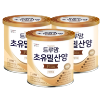 NEW 트루맘 초유밀 산양 플러스 90g x 3캔 초유의힘 체험키트 증정
