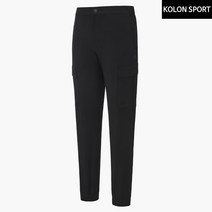 코오롱 남성 카고 조거 팬츠 TLPNS22421-BLK