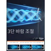 대형 선풍기 산업용 축사용 가정용 고출력 서큘레이터, 500고급 플로어팬 알루미늄날개