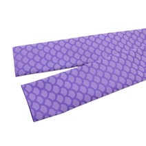 전기 자전거 배민 배달 팻바이크 1/3/5piece 미끄럼 방지 열 수축 튜브 낚시대 랩 자전거 핸들 절연 보호, 08 보라색, 08 35mm