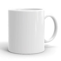 머그컵 + 유리컵 베스트 모음, 1개, MK 일자 화이트 머그