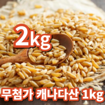 무첨가 캐나다산 23년 직수입 1kg 호라산밀 고대곡물 셀레늄 풍부, 1kg x 2개