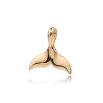 [몽슈와] 14K 행운의 돌고래 펜던트 S