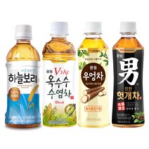 광동제약 페트 음료 옥수수수염차 340ml 20개(선택15), 연호 애플망고 350ml 20개