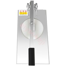 피자기계 피자오븐 스테인레스 스틸 수동 피자 반죽 프레스 기계 밀가루 스낵 바 장비, 01 12CM