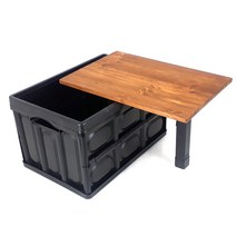 캠핑박스 접이식테이블 수납 코스트코 폴딩박스, 테이블상판(외다리)