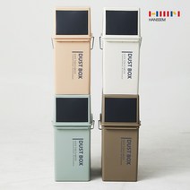 [한샘몰x샤바스] 케이스 슬림 휴지통 (4종 택1), 01.케이스 슬림 휴지통 화이트, 1개