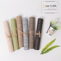 식탁매트 6종 테이블 매트 북유럽 식탁보 테이블보, 메탈카키, 45x30, 1개