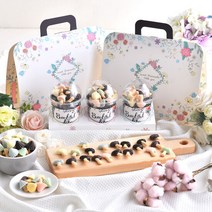 발렌타인데이 선물 수제 초콜릿 만들기 diy 세트_플라워초코송이, 플라워초코송이_초콜릿만들기세트
