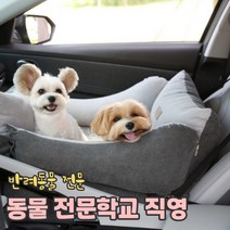 리토가토 스마트 강아지 카시트 (4 color / 커버분리형) 반려동물 학교, 블루 (안전고리2개 set)