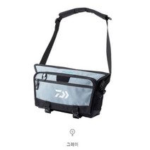 다이와 에메랄다스 T 숄더 백(B) 블랙×다크 그레이 루어보조가방 한국다이와정품