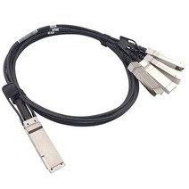 Wiitek 2M QSFP+ to 4 SFP+ DAC 브레이크 아웃 케이블 QSFP4SFP10GCU2M 40GbE 직접 연결 구리 30AWG 블랙 시스코 유비퀴티 주니퍼 멜라녹스, Arista_3M(10ft)