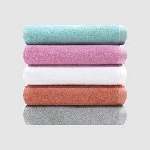 송월타월 라이트 미용 32 타월 80g 면사, 오렌지, 1개