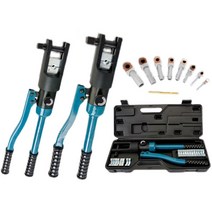 공업용 충전식 압착기 터미널 단자 유압식 펜치 휴대용 수동, YQK120(10-120)+6+8mm