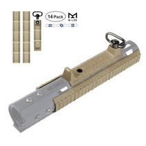 조색표 cmyk색상표 페인트색상표 DIY 12 피스 핸드 가드 및 블록 모듈 장식 MLOK 시스템 완구 스트립에 적, 02 Sand color