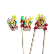 만들기 DIY 문구 피리 장난감 나무 매미 세트 키트, 나무매미 장난감 만들기 키트1개
