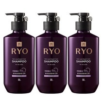 려 자양윤모 9ex 탈모전문케어 민감성 샴푸, 6개, 400ml