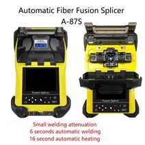 광접속기 오렌지 A87S 자동 지능형 광섬유 융착 접합기 FTTH 섬유 용접 접합 기계 도구
