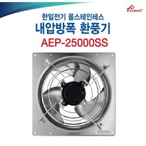 한일 올스텐 내압방폭 환풍기 AEP-20000SS 25000 30000 35000 40000, AEP-20000SS(외경:300X300)