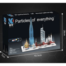 King 20057 싱가포르 스카이라인 중국 동방명주 세계 컬렉션 마리나베이 아키텍쳐 건물 호환블럭, F