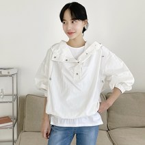 썸머 아노락 후드 바람막이